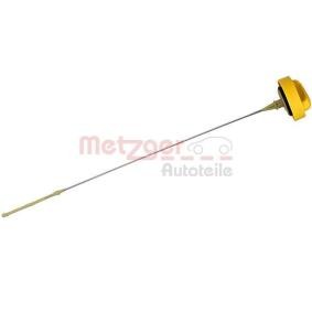 METZGER 8001080 Ölmessstab RENAULT Megane 4 Grandtour (K9A/M/N_) 1.5 90 PS Diesel
