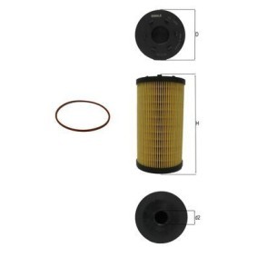 Osta Öljynsuodatin MAHLE:llä OX 1306D edullisesti hintaan 25,20&nbsp;&euro;