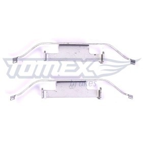 TOMEX brakes TX 43-12 Zubehörsatz, Scheibenbremsbelag BMW 5 Touring (E34) 3.8 340 PS Otto