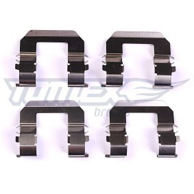 TOMEX brakes TX 43-63 Kit de accesorios, pastillas de frenos HYUNDAI TUCSON (JM) 2.0 141 cv Motor otto