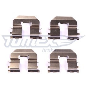 TOMEX brakes TX 43-89 Kit de accesorios, pastillas de frenos HYUNDAI TUCSON (JM) 2.0 141 cv Motor otto