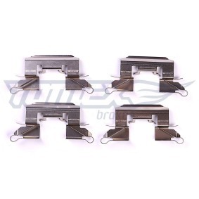 TOMEX brakes TX 44-19 Kit d'accessoires, plaquette de frein à disque MAZDA 2 3/5 portes (DE_, DH_3)