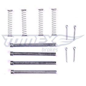 TOMEX brakes TX 44-63 Zubehörsatz, Scheibenbremsbelag LAND ROVER Defender Pritsche / Fahrgestell (L316) 2.2 122 PS Diesel