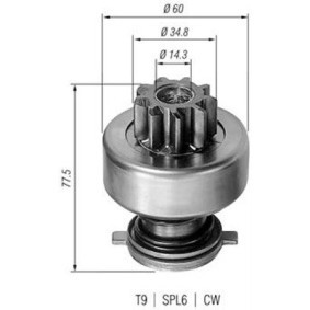 Kühler, Motorkühlung von MAGNETI MARELLI 350213129600