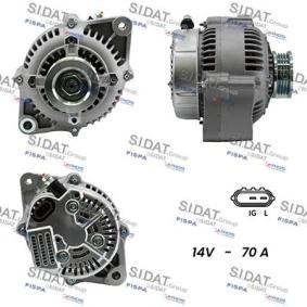 SIDAT A12DE0071A2 Alternador SUZUKI BALENO Ranchera familiar (EG) 1.8 121 cv Motor otto
