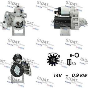 SIDAT S12BH0076A2 Motor de arranque MINI Paceman (R61) 1.6 116 cv Motor otto