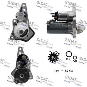 SIDAT S12VA0856 Anlasser RENAULT Megane 4 Grandtour (K9A/M/N_) 1.6 115 PS Otto