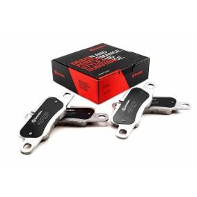 BREMBO 07.B315.38 Høyytelse bremsebelegg PORSCHE