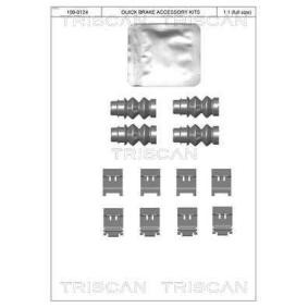 Köp Monteringssats, bromsbelägg av TRISCAN 8105 281601 till det låga priset 253,49&nbsp;kr
