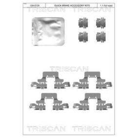 Köp Monteringssats, bromsbelägg av TRISCAN 8105 291630 till det låga priset 271,59&nbsp;kr