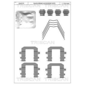 Köp Monteringssats, bromsbelägg av TRISCAN 8105 431663 till det låga priset 256,85&nbsp;kr
