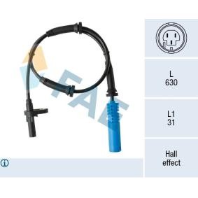 FAE 78455 ABS Sensor BMW 5 Touring (E61) 3.0 211 PS Otto