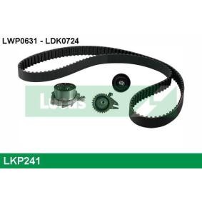 LUCAS LKP241 Bomba de água + kit de distribuição FIAT STILO (192) 1.8 133 cv Otto