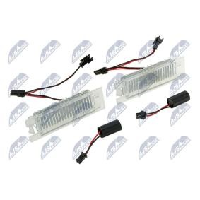 NTY ELP-PL-000 Luce targa OPEL ADAM