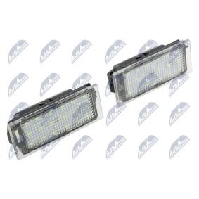 NTY ELP-RE-001 Kennzeichenbeleuchtung RENAULT Megane 3 Schrägheck (BZ0/1_) 1.9 131 PS Diesel