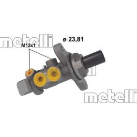 METELLI 05-1225 Hauptbremszylinder RENAULT Megane 4 Grandtour (K9A/M/N_) 1.6 115 PS Otto
