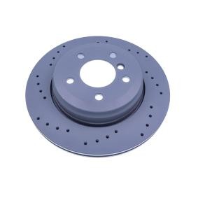 DENCKERMANN B130322S Bremsscheiben BMW 5 Touring (E61) 3.0 211 PS Otto