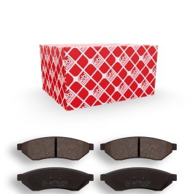 Osta Jarrupalat, levyjarru FEBI BILSTEIN:llä 16722 edullisesti hintaan 26,43&nbsp;&euro;