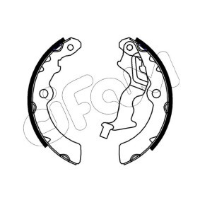 CIFAM 153-759 Maxilas de travão RENAULT KWID