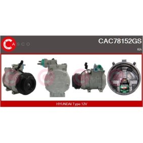CASCO CAC78152GS Compressore aria condizionata KIA SEDONA