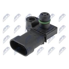 NTY ECM-PL-015 Sensore, pressione carburante CHEVROLET AVEO Tre volumi (T300) 1.6 116 CV Motore a ciclo otto