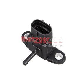 METZGER 0906451 Ladetrykk-sensor MAZDA 6 Station Wagon (GY)