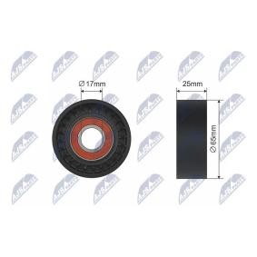 NTY RNK-BM-022 Rodillo guía / desviación, correa trapecial BMW Serie 1