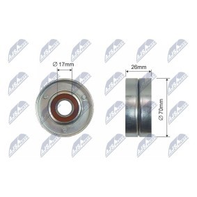 Compre Tensor de correia, correia trapezoidal estriada da NTY RNK-FR-041 a um preço baixo por 14,28&nbsp;&euro;