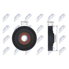 NTY RNK-HD-020 Rullo tenditore, cinghia trapezoidale LAND ROVER