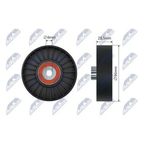 NTY RNK-VV-009 Spannrolle VOLVO V90 Kombi (965)