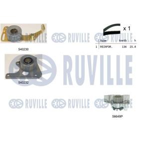 Compre Bomba de água + kit de correia dentada da RUVILLE 5500201 a um preço baixo por 181,29&nbsp;&euro;
