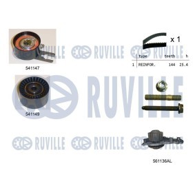 Compre Bomba de água + kit de correia dentada da RUVILLE 5500521 a um preço baixo por 101,72&nbsp;&euro;