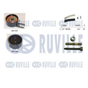 RUVILLE 550279 Zahnriemensatz CITROËN C5 III Kombi (RW_) 1.6 109 PS Diesel
