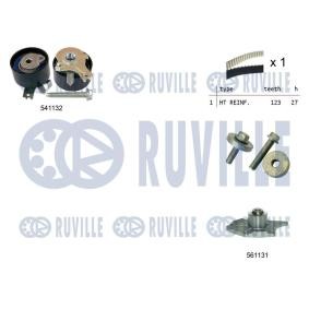 Compre Bomba de água + kit de correia dentada da RUVILLE 5503551 a um preço baixo por 175,54&nbsp;&euro;