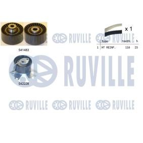RUVILLE 550367 Zahnriemensatz CITROËN C5 III Kombi (RW_) 2.0 136 PS Diesel