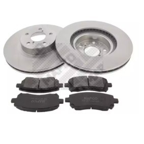 MAPCO 47055HPS Bromssats AUDI A4 B9 Sedan (8W2, 8WC) 3.0 354 hk Bensinmotor