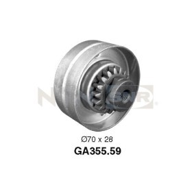 SNR GA355.59 Spannrolle RENAULT LAGUNA 1 (B56, 556) 1.8 90 PS Otto