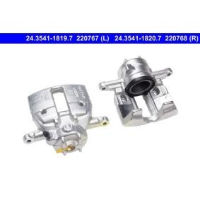 ATE 24.3541-1819.7 Étrier de frein MITSUBISHI COLT 6 (Z3A, Z2A) 1.3 92 CV Essence
