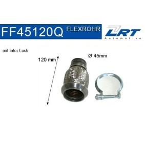 LRT FF45120Q Tubo flexível de escape PEUGEOT EXPERT