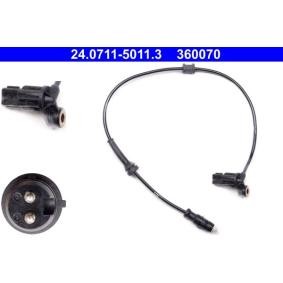 ATE 24.0711-5011.3 ABS Sensor RENAULT LAGUNA 1 (B56, 556) 1.6 107 PS Otto