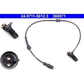 ATE 24.0711-5012.3 ABS Sensor RENAULT LAGUNA 1 (B56, 556) 1.6 107 PS Otto