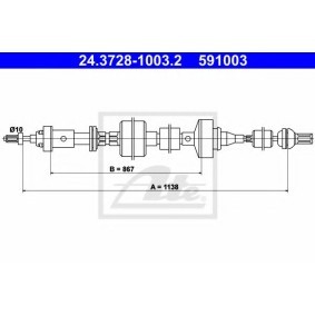 Osta Vaijeri, kytkimen käyttö ATE:llä 24.3728-1003.2 edullisesti hintaan 56,44&nbsp;&euro;