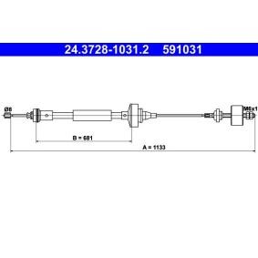 Osta Vaijeri, kytkimen käyttö ATE:llä 24.3728-1031.2 edullisesti hintaan 25,64&nbsp;&euro;
