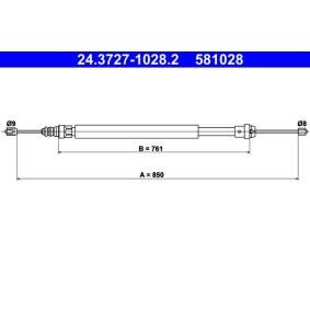 Handbremsseil von ATE günstig für 22,16&nbsp;&euro;