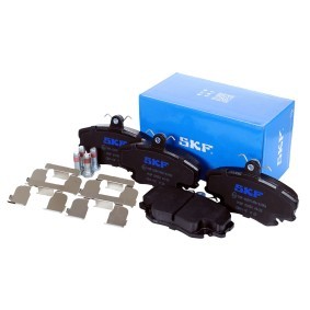 SKF VKBP 80050 Bromsbelägg DACIA SANDERO 1.5 65 hk Diesel