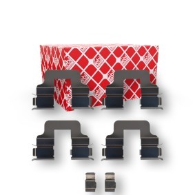 FEBI BILSTEIN 181500 Monteringssats, bromsbelägg ALFA ROMEO 156 Sportwagon (932) 2.4 136 hk Diesel