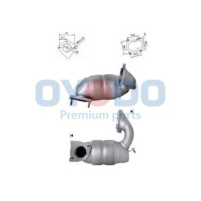 Oyodo 20N0032-OYO Vorschalldämpfer NISSAN