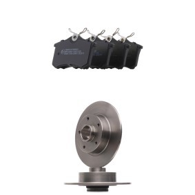 RIDEX 3405B1842 Bremsscheiben und -beläge RENAULT SCENIC 3 (JZ0/1)