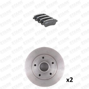 STARK SKBK-10991846 Bremsscheiben und -beläge RENAULT SCENIC 3 (JZ0/1)