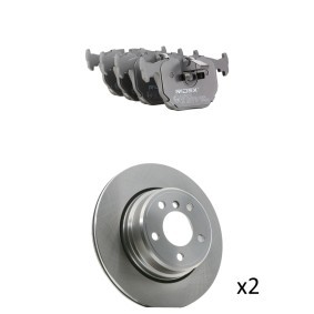 RIDEX 3405B1888 Bremseskiver og -klosser BMW X5
